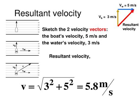 formula for resultant velocity|How to Calculate Resultant Velocity .